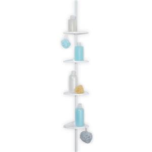 Tour de rangement pour la douche MATE, 8 pox 2.5 pox 24.36 po