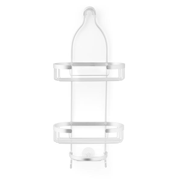 Better Living ARIES 3 Tier Shower Caddy - Silver - 11-in x 5.5-in x 24.75-in