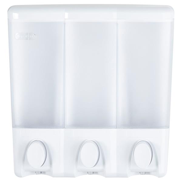 Distributeur de savon CLEAR CHOICE, Blanc, 7.5 pox 3.5 pox7.5 po