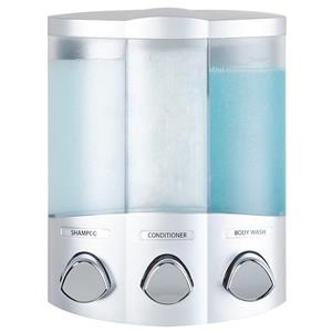Better Living TRIO Soap Dispenser - Satin Silver - 7-in x 3.75-in x 8.75-in