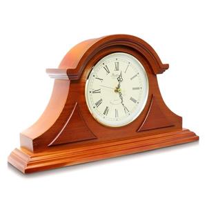 Bedford Mantel Clock - 18" x 11" - Wood - Mahogany Cherry