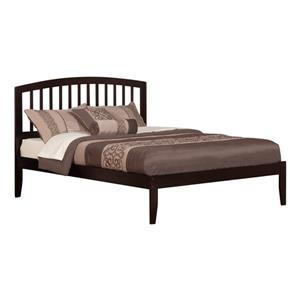 AFI Furnishings Richmond Queen Platform Bed with Open Footboard - Espresso