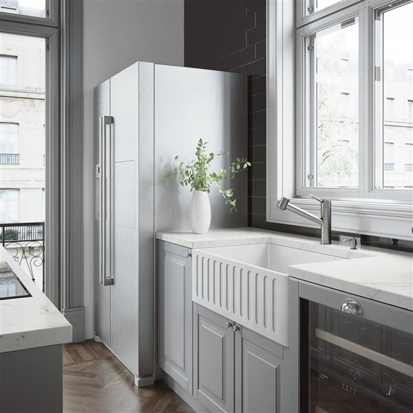 VIGO® Kitchen Sink with Faucet and Strainer - 30"