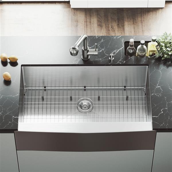 VIGO® Kitchen Sink with Avondale Faucet - 36"