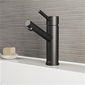 VIGO Noma Single Hole Bathroom Faucet - 1 Handle - Matte Black