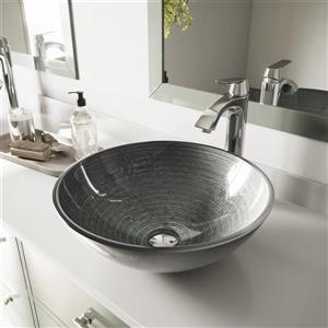 VIGO Glass Vessel Bathroom Sink - Multicoloured