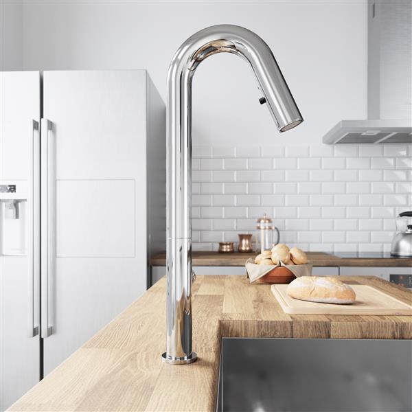 Oakhurst Led Pull-Down Kitchen Faucet - Chrome