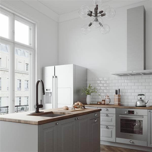 Gramercy Pull-Down Kitchen Faucet With Deck Plate