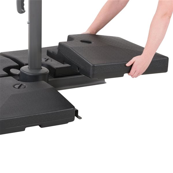 CorLiving Deluxe Patio Base for Heavy and Offset Umbrellas PPU904U RONA