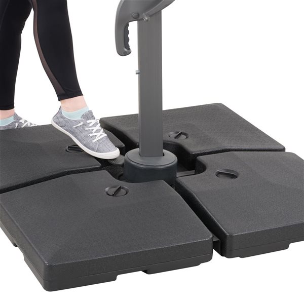 CorLiving Deluxe Patio Base for Heavy and Offset Umbrellas PPU904U RONA