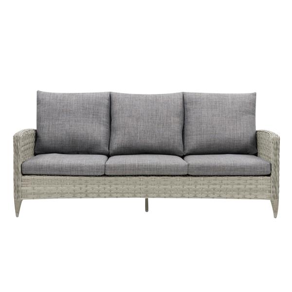 rattan outdoor settee