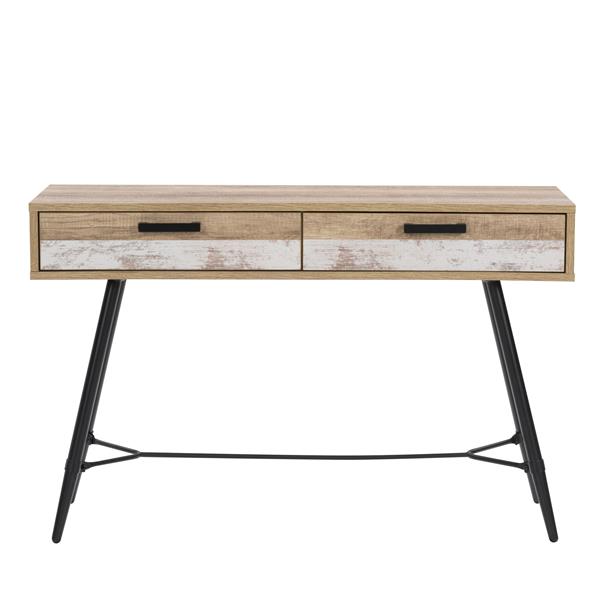 Safdie & Co. Table D'Entrée Console, Table D'Appoint 47po L Blanc