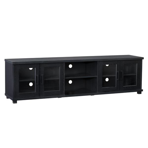 CorLiving TV Stand - Ravenwood Black - TVs up to 90-in