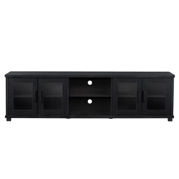CorLiving TV Stand - Ravenwood Black - TVs up to 90-in