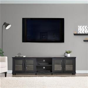 CorLiving TV Stand - Ravenwood Black - TVs up to 90"