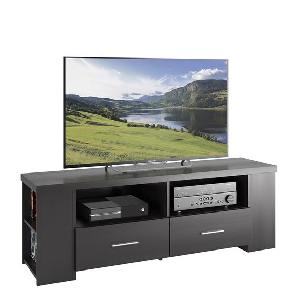 CorLiving TV Stand - Ravenwood Black -TVs up to 70"