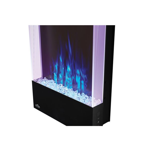 Napoleon Allure 38-in Vertical Wall Mount Electric Fireplace