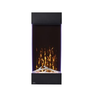Napoleon Allure 38-in Vertical Wall Mount Electric Fireplace