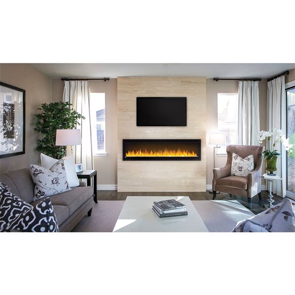 Napoleon Alluravision Slim Wall Electric Fireplace 60 In