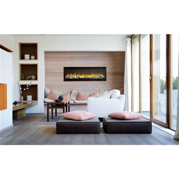 Napoleon Alluravision Deep Wall Electric Fireplace - 50-in
