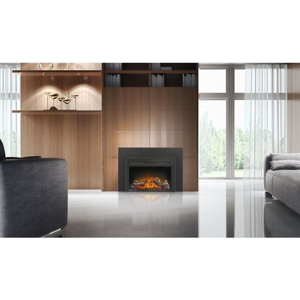 Napoleon Cinemalog Built In Electric Fireplace 27 In Nefb27h 3a