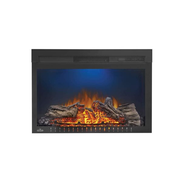 Napoleon Cinemalog Built In Electric Fireplace 27 In Nefb27h 3a