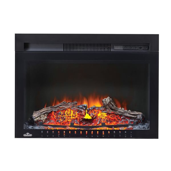 Napoleon Cinema Log Built In Electric Fireplace 24 In Nefb24h 3a