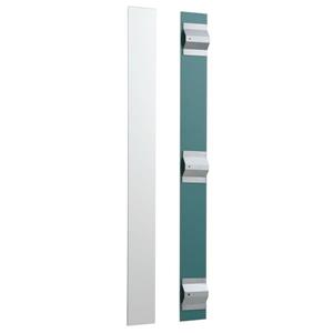 Trousse de supports de miroir Catalan, 36,13", aluminium