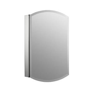 Armoire à pharmacie Archer, 20 po x 31 po, aluminium, argent