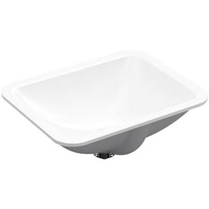 KOHLER Caxton Undermount Sink - 15.75-in - Porcelain - White