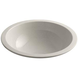 KOHLER Undermount Sink - 16.13-in - Porcelain - Off-white