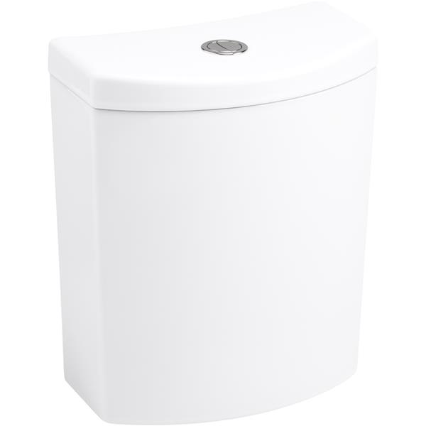 KOHLER Persuade Dual-Flush Tank - 12.38-in x 14.44-in - White 3569-0 | RONA