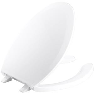 KOHLER Lustra Toilet Seat - 17.2-in - Plastic - White