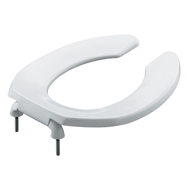 KOHLER Lustra Toilet Seat - 17.1-in - Plastic - White
