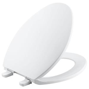 KOHLER Brevia Toilet Seat - 18.6-in - Plastic - Almond