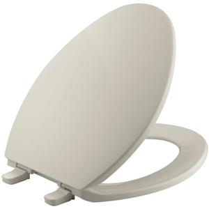 KOHLER Brevia Toilet Seat - 18.6-in - Plastic - Biscuit