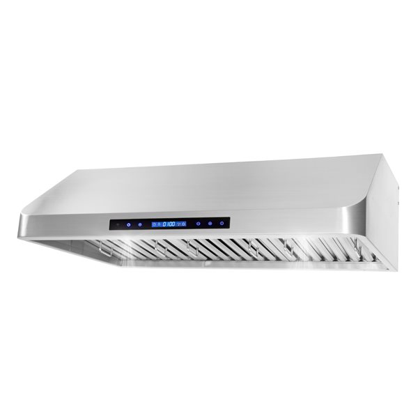 Cosmo Undercabinet Range Hood - 36-in - 500 CFM - Stainless Steel