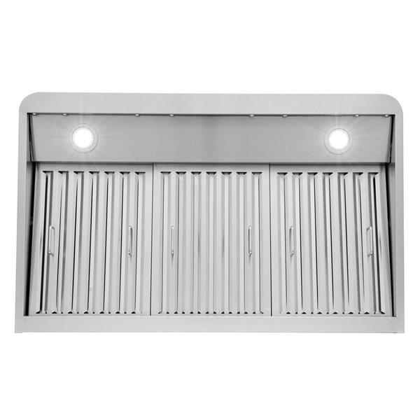 Cosmo Undercabinet Range Hood - 36-in - 500 CFM - Stainless Steel