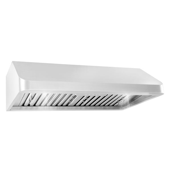 Cosmo Undercabinet Range Hood - 36-in - 500 CFM - Stainless Steel