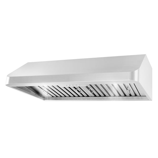 Cosmo Undercabinet Range Hood - 36-in - 500 CFM - Stainless Steel