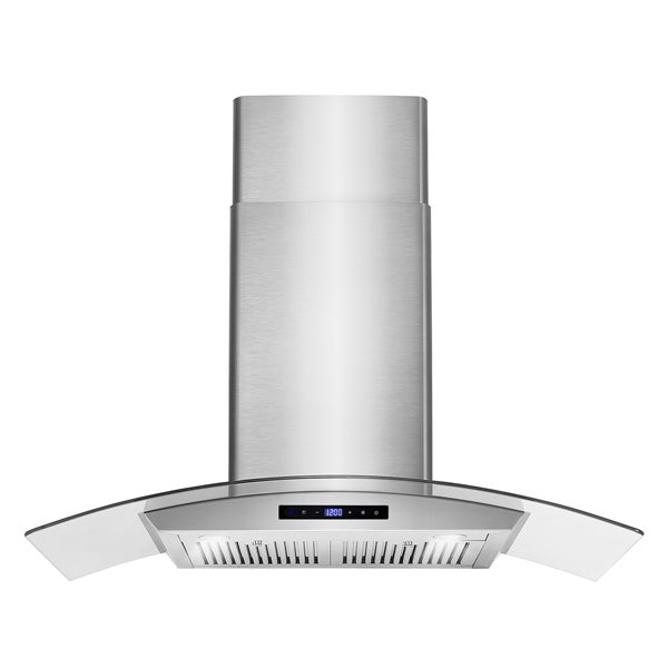 Cosmo 36-in Wall-Mounted Range Hood 380 CFM - Stainless Steel