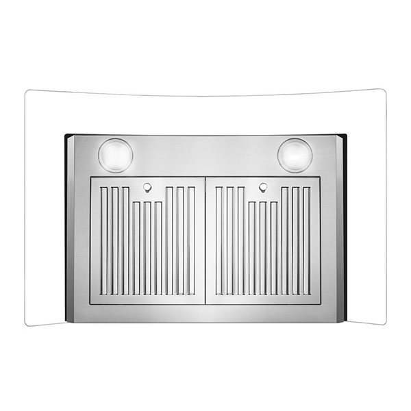 Cosmo 30-in Wall-Mounted Range Hood 380 CFM - Stainless Steel