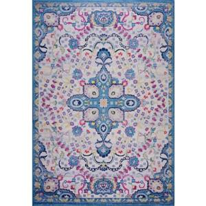 La Dole Rugs® Darcy Traditonal Persian Big Runner - 3' x 10' - Blue