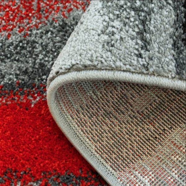 La Dole Rugs®  Copper Currant Geometric Doormat - 5-ft 2-in x 7-ft 3-in - Grey