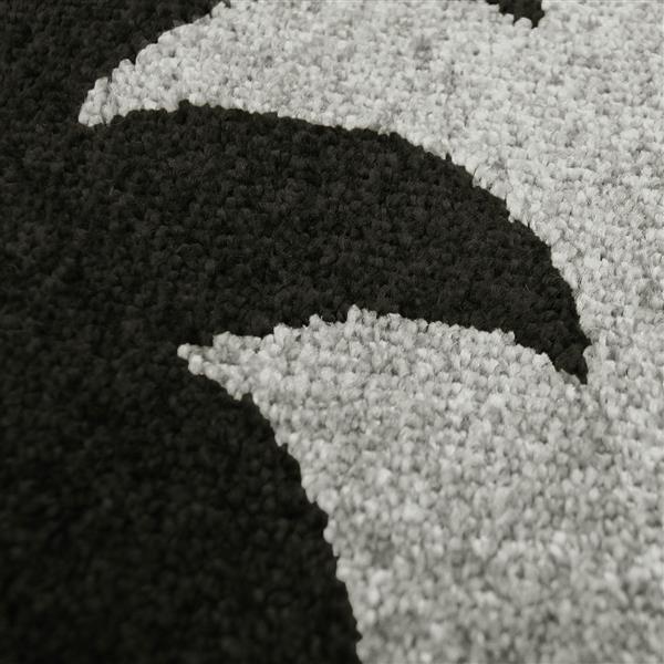 La Dole Rugs®  Floral Rectangular Area Rug - 7-ft 8-in x 10-ft 4-in - Ivory/Black