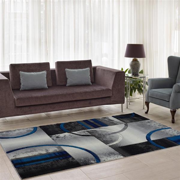 La Dole Rugs European Adonis Geometric Area Rug 3 X 10
