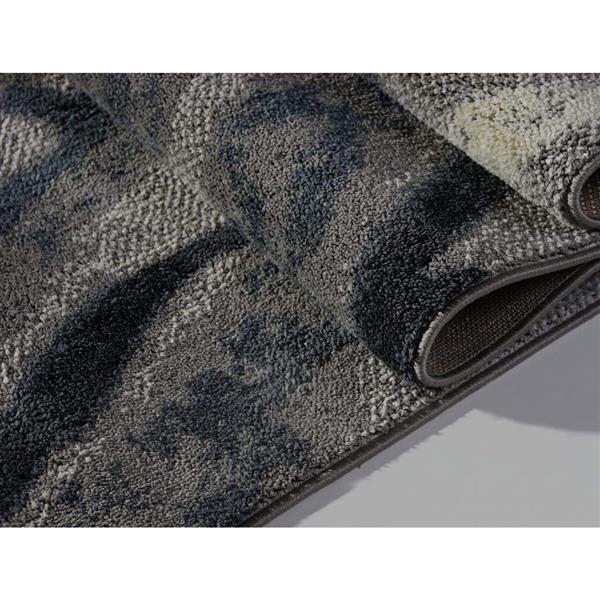 La Dole Rugs®  Etobicoke Turkish Rectangular Rug - 7-ft x 10-ft - Grey