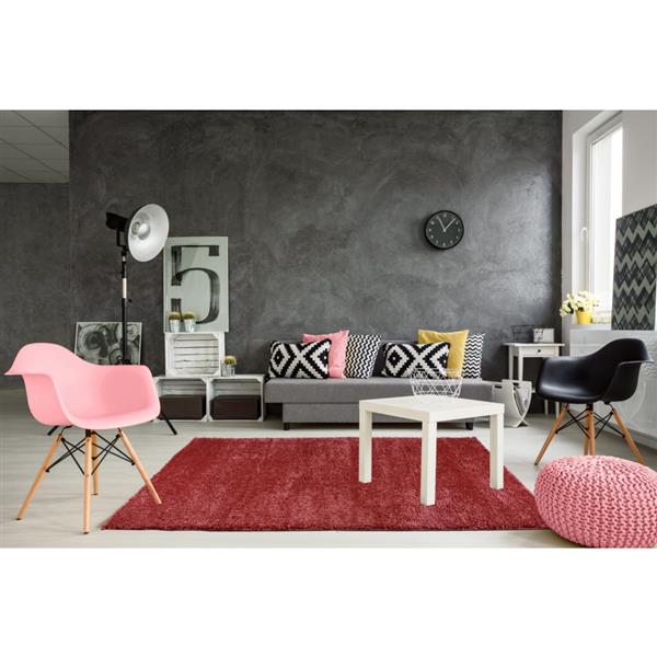 La Dole Rugs® Meknes Area Rug - 3.9-ft x 5.6-ft - Polypropylene - Orange