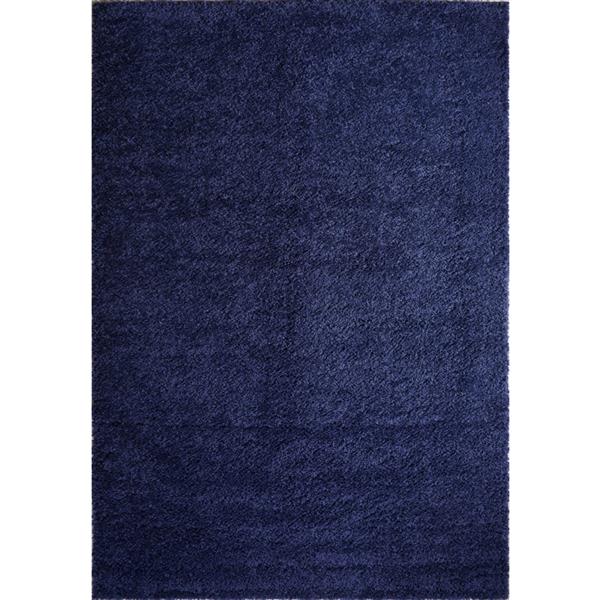 La Dole Rugs® Meknes Area Rug - 5.3-ft x 7.5-ft - Polypropylene - Navy Blue