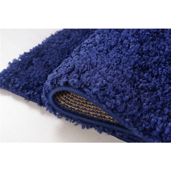 La Dole Rugs® Meknes Area Rug - 6.4-ft x 9.4-ft - Polypropylene - Navy Blue